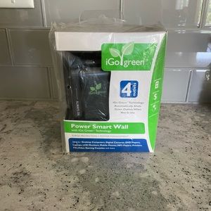 iGoGreen Power Smart Wall Surge Protectors 4 Outlet